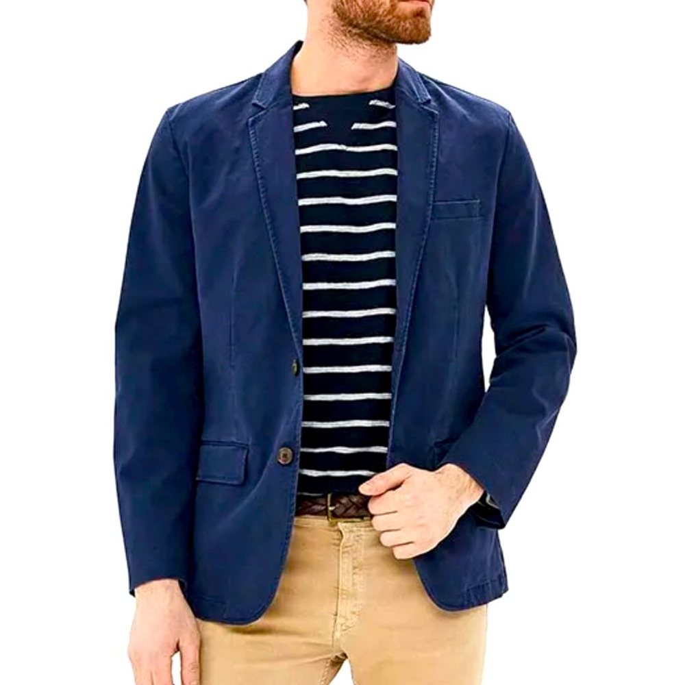 Mens' GAP Cotton Core Blazer | Navy Blue | L | NWT